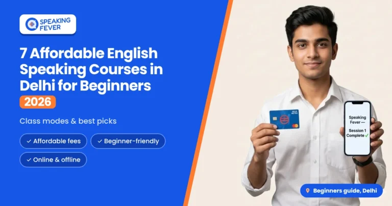 English Speaking Courses in Delhi for beginners