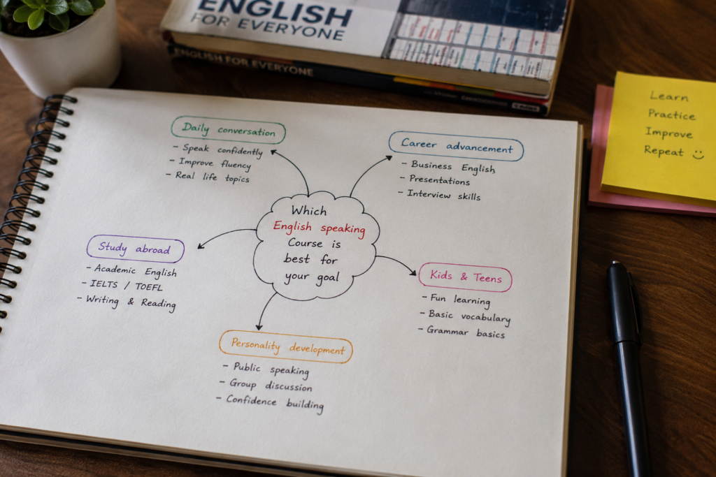 Which English Speaking Course Is Best for Your Goal