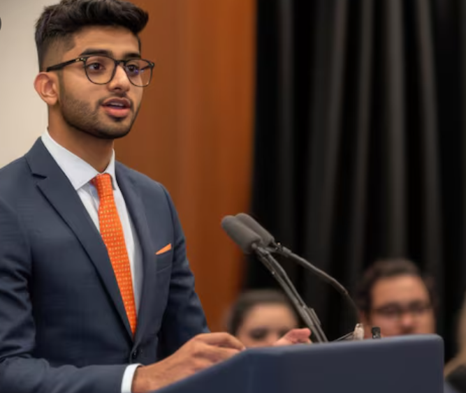 boy speaking english