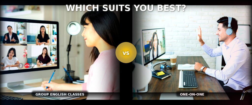 GROUP CLASSES VS ONE-ON-ONE CLASSES