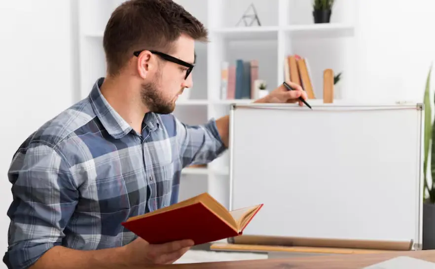 a beginner show how read spoken english