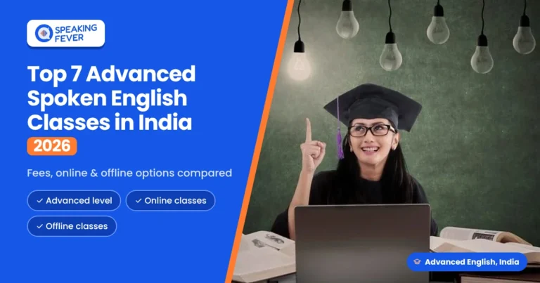 Advanced Spoken English Classes in India