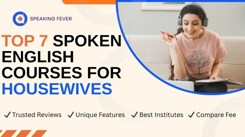 Top Spoken English Courses for Housewives