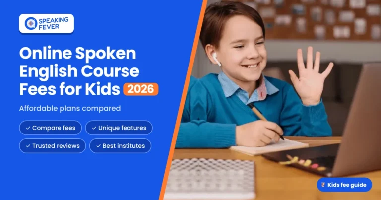 Online Spoken English Course Fees for Kids