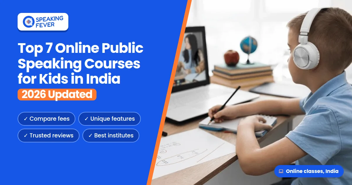 Online Public Speaking Courses for Kids