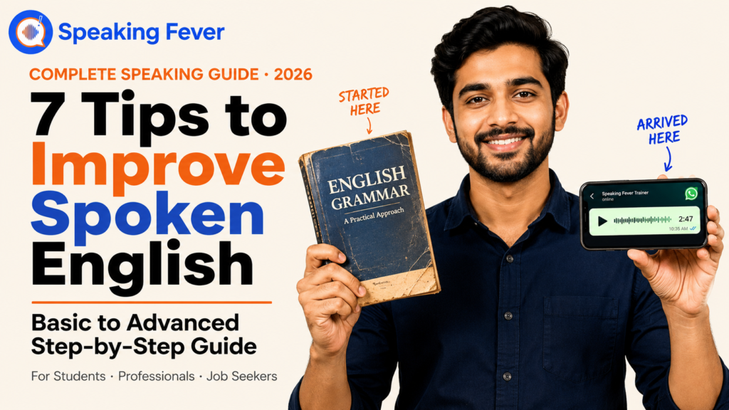 7 Powerful Tips to Improve Spoken English from Basic to Advanced