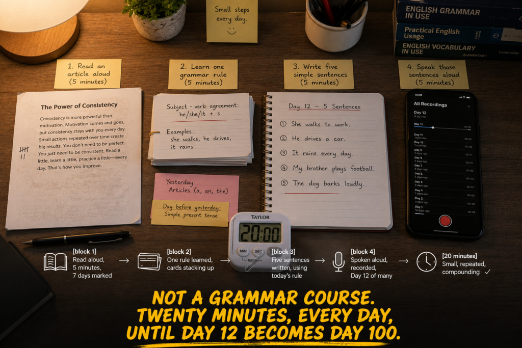 Simple Daily Habits to Improve Your Grammar