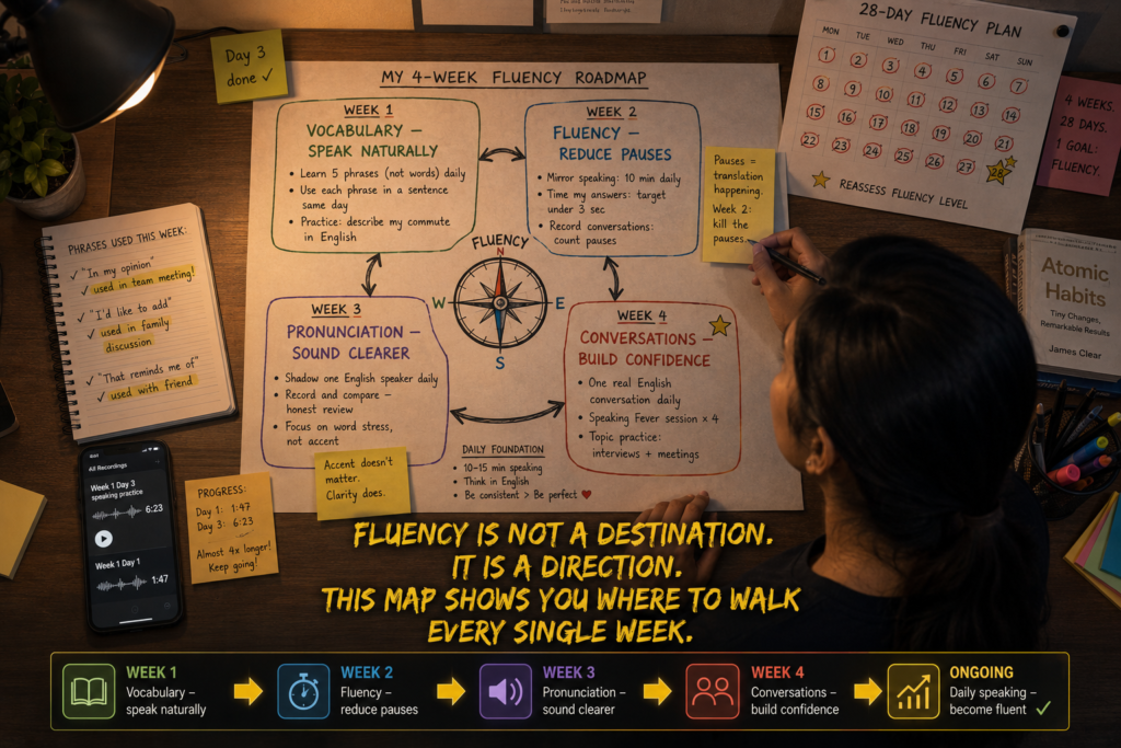 Intermediate English Learning Roadmap