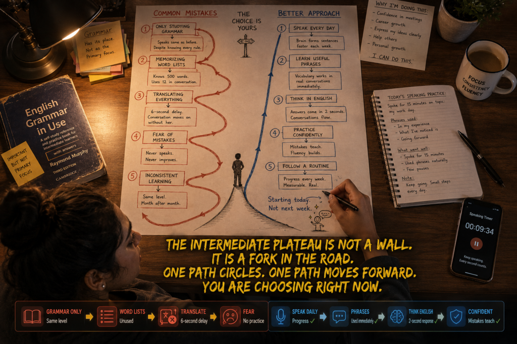 Common Mistakes Intermediate Learners Should Avoid