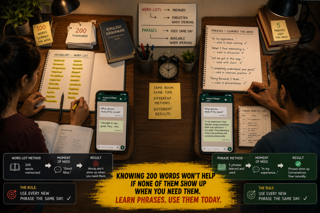 Build Vocabulary the Smart Way