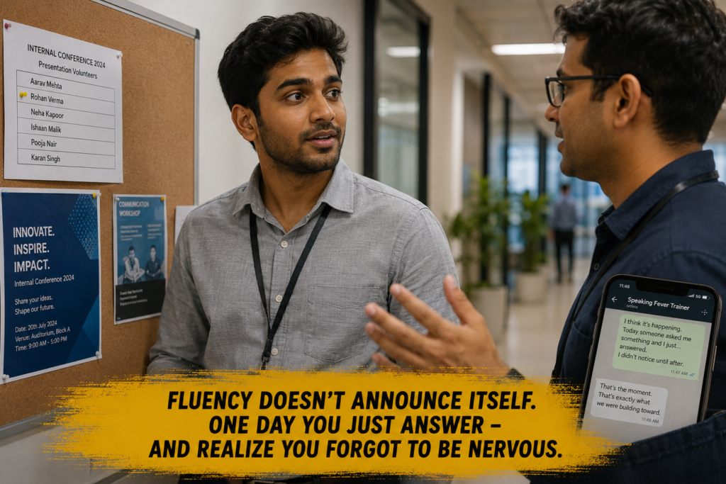 How Do You Know You're Becoming Fluent?