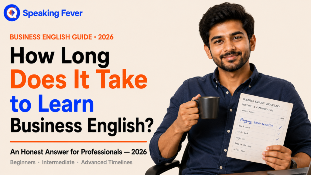 How Long Does It Take to Learn Business English? (Honest Answer for Professionals)