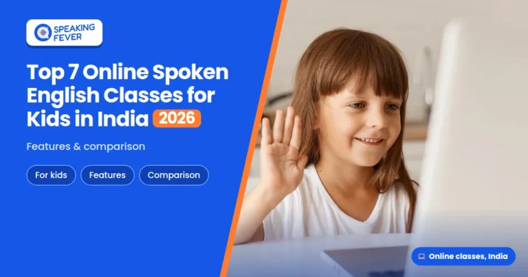 Online Spoken English Classes for Kids