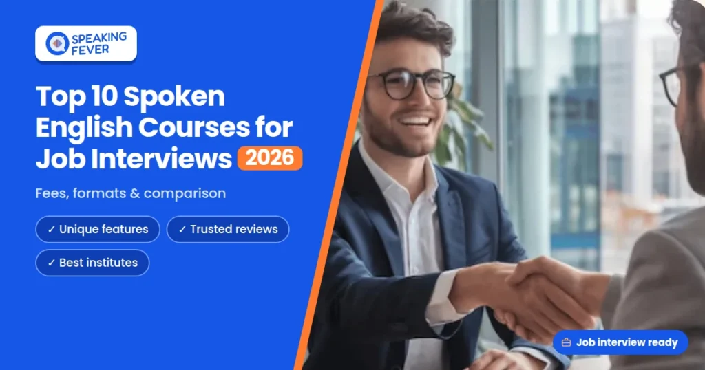 Top 10 Spoken English Courses for Job Interviews