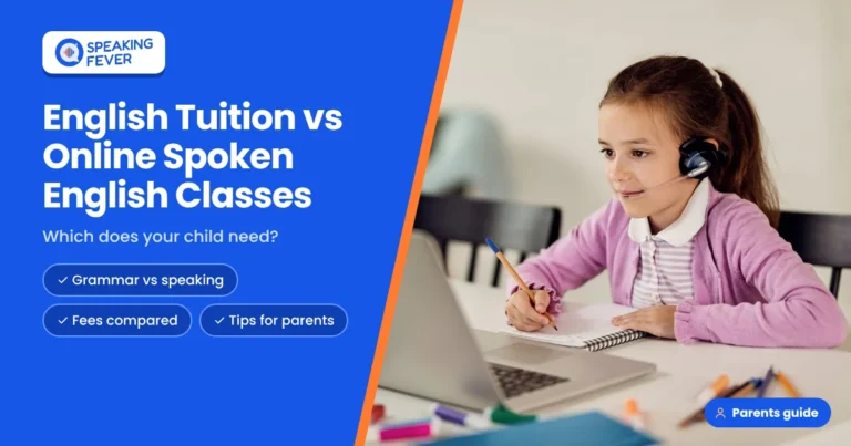 Online Spoken English Classes for kids